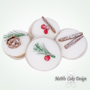 Winter Cupcakes „Tannenzapfen“