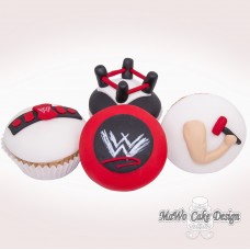 8 Wrestling Cupcakes