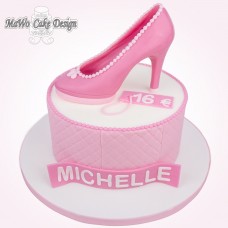 High Heel-Torte (pink)